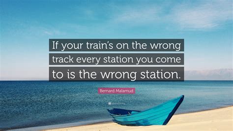 On The Wrong Track .